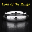 Stainless Steel Lord of The Rings Silver The One Ring Us Size 6-12 for Men Women