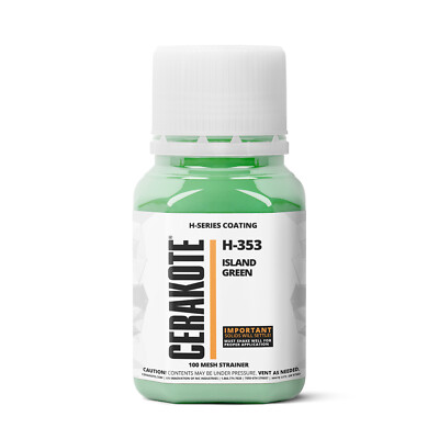 CERAKOTE  OVEN CURE - H-Series  Performance Coatings -Part B Included