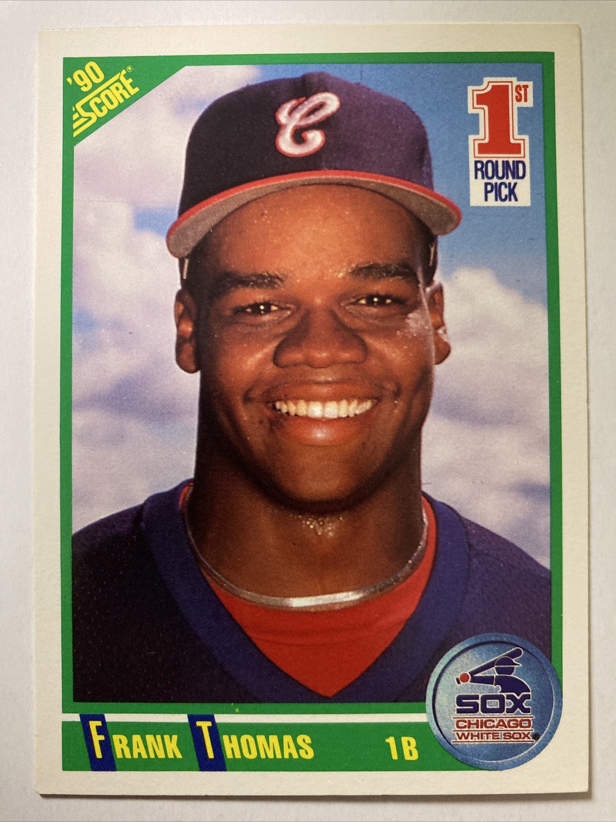 Frank Thomas 1990 Score Rookie Card #663 (3901) | eBay