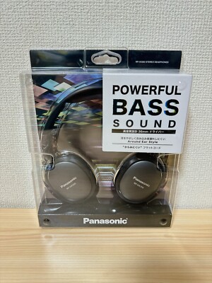 Panasonic RP-HX350-K Stereo Headphones Black | eBay