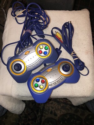 GENUINE VTECH V-FLASH 2 CONTROLLERS AND AV CORD.TESTED