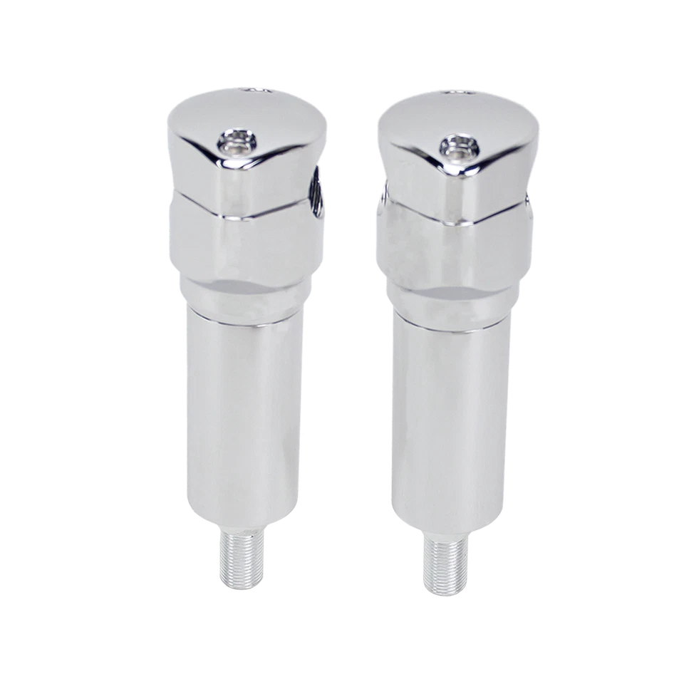 Kit Elevadores de Manillar 5.0 "Alto Cromo 1.0" para Harley 97-Later Springer Softail Foto 3 de 4