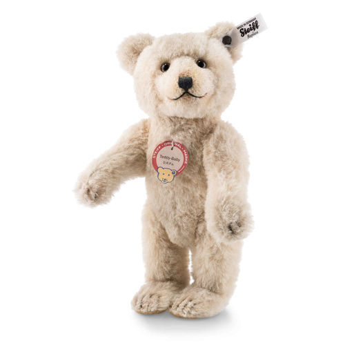 Steiff Limited Edition Teddy Baby Replik 1929 EAN 403293 25 cm + Box Alpaka Neu - Bild 4 von 4