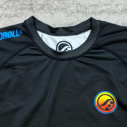 Shoyoroll Malibu Jiu Jitsu Shirt Men Large Black Muay Thai MMA Box Rashguard Men - Picture 5 of 13