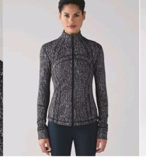 Lululemon Define JacketLuon Suited Jacquard Black White W4ADRS NWT