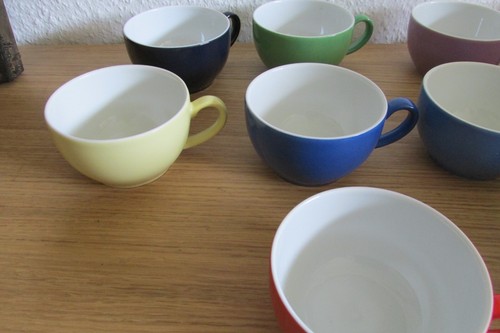 Dibbern Solid Gold - 10 Tassen - bunt - Kaffeetassen - Bild 7 von 10