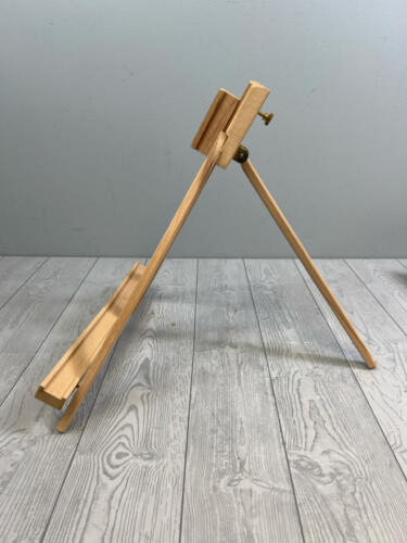 Beechwood 28" Tabletop Easel Display Stand for Painting, A-Frame Artist Tripod - Picture 5 of 10