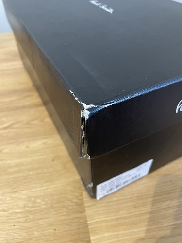 Paul Smith Men’s Trainers White Beige Size 7 UK 41 EU Sneakers Levon Leather New - Picture 7 of 8