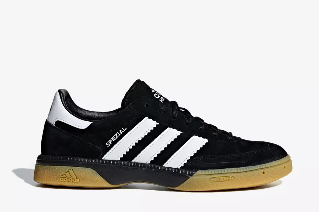 adidas HB Spezial Pro Men s Handball Voleyball Shoes Black Sport