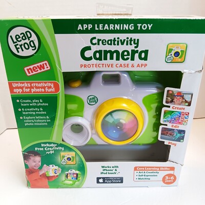 Creative Protective Camera Case and APP Leap Frog Unisex Child Learning Toy New