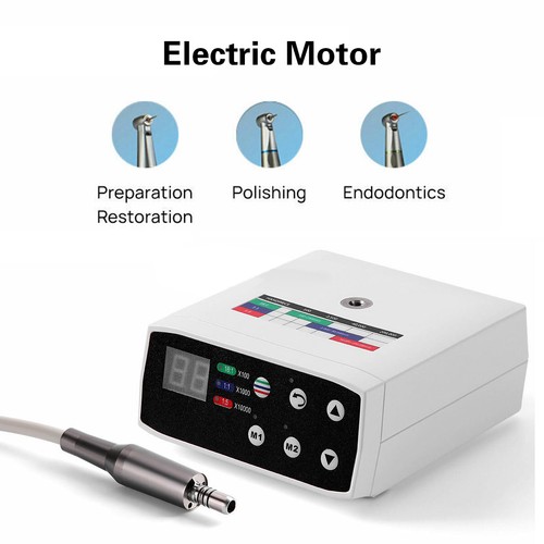 Dental LED Brushless 1:1/1:5/16:1 Electric Micro Motor Internal E-type 4Holes - Picture 15 of 16