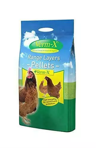 verm-x layers pellets 5kg poultry chicken feed food image 3