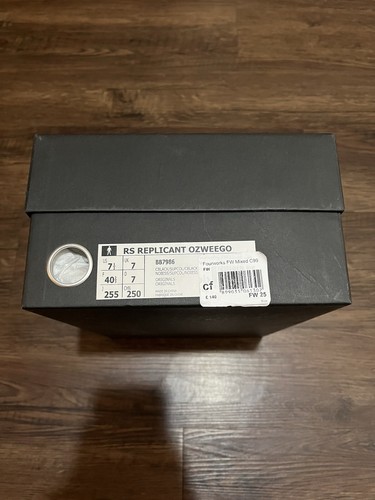 Adidas Raf Simons Ozweego Replicant Blue Black Men’s Sz 7.5 BB7986 New RS x 1 - Picture 9 of 11