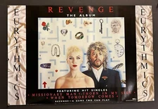 The Eurythmics REVENGE The Album Display Poster 1986 RARE    *Hollywood Posters*