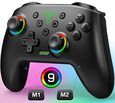 für Nintendo Switch/OLED Pro Wireless Controller Gamepad Bluetooth Vibration