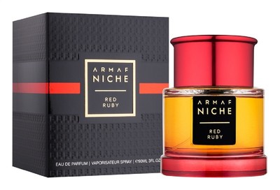 ARMAF NICHE RED RUBY EAU DE PERFUME FOR NICHE RED RUBY BY ARMAF FOR WOMEN 90ml