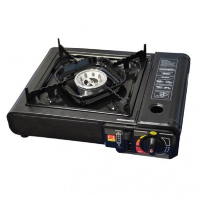 Bistro Gas Kocher Camping Kocher 1 Flamme Tragbar + Kasart Tasche