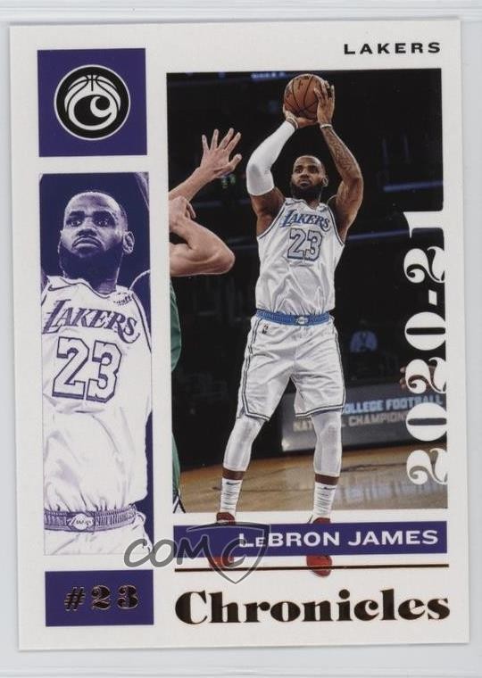 2020-21 Panini Chronicles Chronicles Bronze LeBron James #46 1p8m