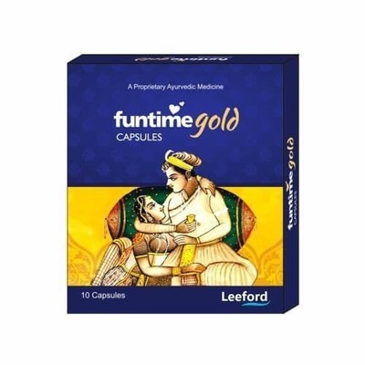 Funtime Gold ayurvedic Capsules For Men Health 30 Capsule