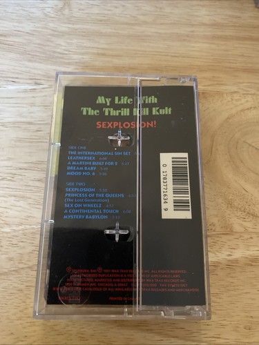 Sexplosion My Life With The Thrill Kill Kult Cassette Tape VG+ - Picture 2 of 4
