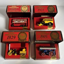 Models Of Yesteryear x4 LTD Stephen’s Rocket Fowler Engine Trolleybus Post Bus 