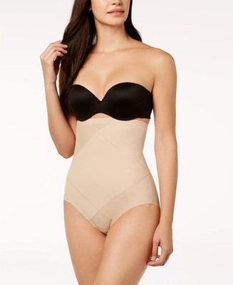 Miraclesuit Instant Tummy Tuck Hi-Waist Shaping Brief - 2415 - Nude - XL NWT