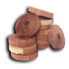 Cedar Fresh Cedar Rings, Pack of 6, Solid Eastern Red Cedar