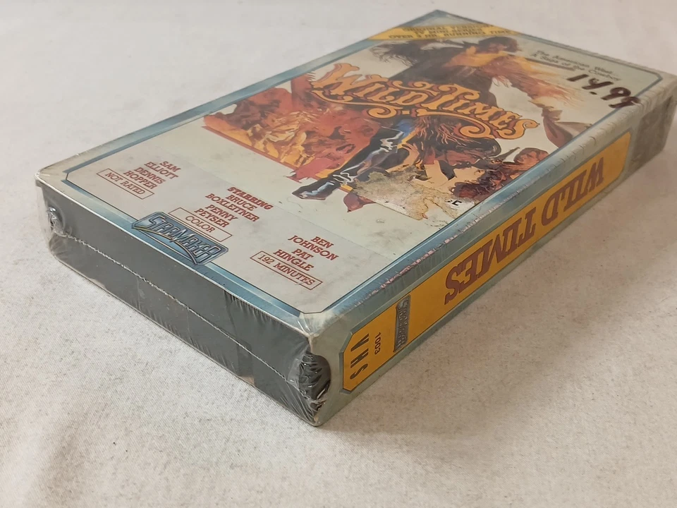 Wild Times VHS Video Tape SEALED 1989 Cowboy Western Sam Elliott Dennis Hopper Foto 4 de 4