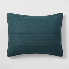 Casaluna Linen-Blend Pillow Sham Minimalist OEKO-TEX