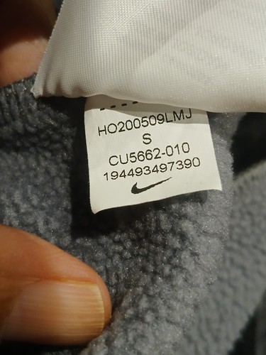 Nike Mens Joggers Gray Fleece Lining Zip Ankle Sz. S - Picture 8 of 8
