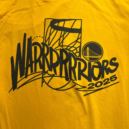 Golden State Warriors Shirt XL 2025 NBA Regular Season Basketball - Picture 2 of 6