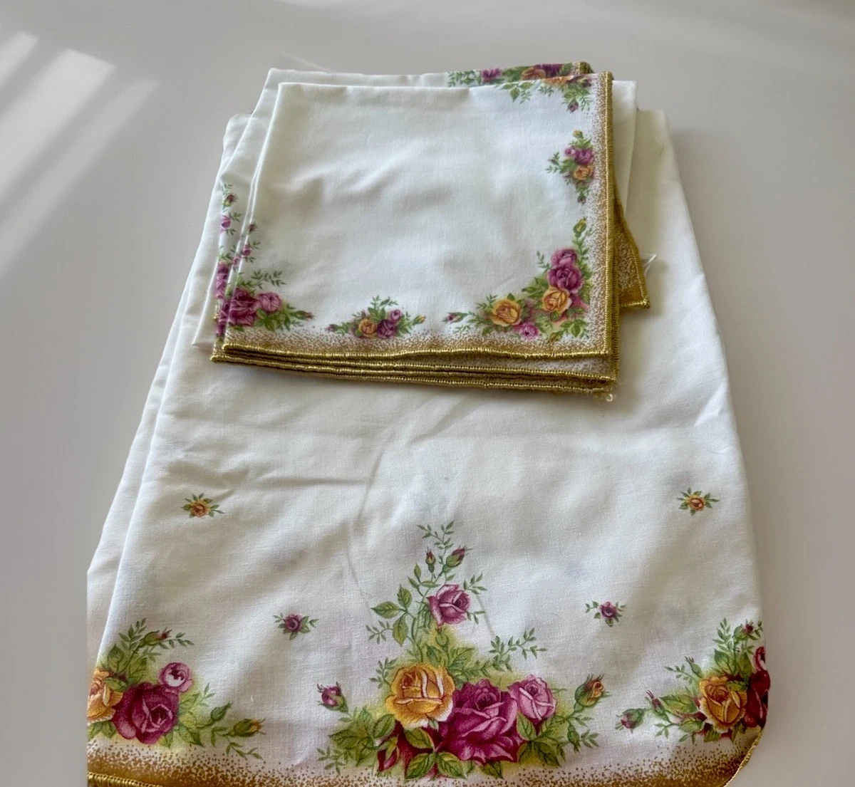 old country roses tablecloth products for sale | eBay