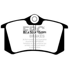 Satz Bremsbeläge Bremsklötze für VW T-Cross C11 Vento 1H2 | 26206329