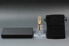 Vintage 1993 [Near MINT] SEIKO 1F21-5A00 Gold Oval Bracelet Ladies Watch JAPAN