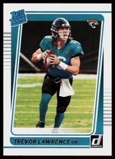 2021 Donruss Trevor Lawrence #251 FOOTBALL CARD Rookie Jacksonville Jaguars RC. rookie card picture