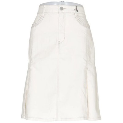 Flash Woman, Jeansrock, Größe: L, Beige, Baumwolle/Elasthan/Polyester #etl