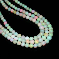100  Natural Opal Beads Rainbow Opal Beads Round Opal Beads Gift For Friend 392