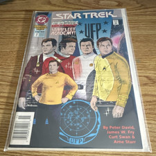 Star Trek Annual #2 Starfleet Academy DC Comics 1991 Peter David Fry Swan Starr
