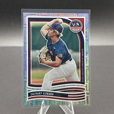 Zachary Estrada 2024 Panini USA Baseball Stars & Stripes Silver Mojo /49