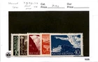 Hungary, Postage Stamp, #573-577 Mint NH, 1938 Count Szechenya (AB)