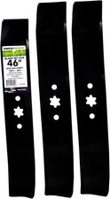 3 Mulching Blade Set for 46" Deck MTD Cub Cadet LT1045 LT1046 I1046 Riding Mower