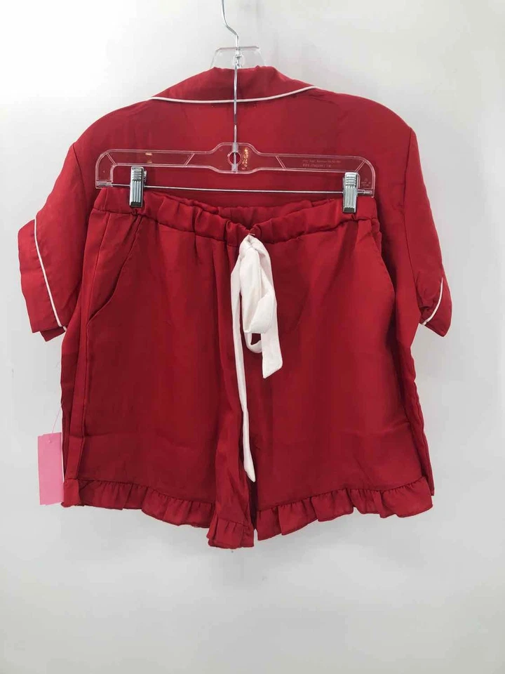 Simply Southern Red Size Medium Pajamas Short Sleeve - Image 2 of 3