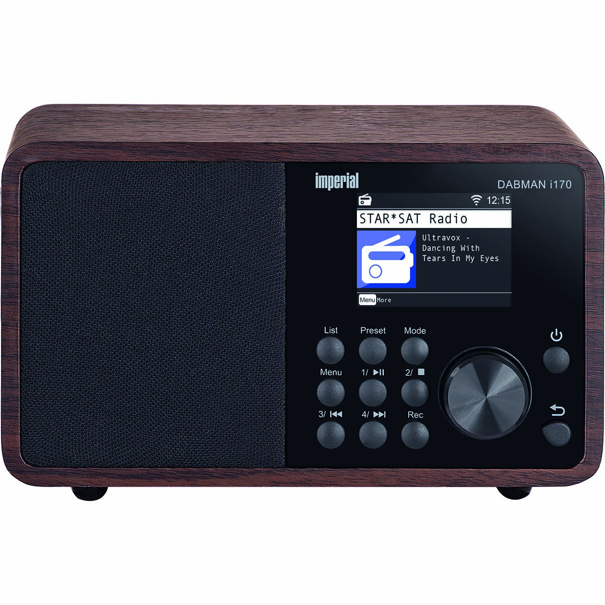 Radio Internet DABMAN i170 aspect bois poste de radio numerique DAB+ et connecte avec Bluetooth