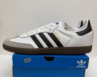 Adidas Samba Size 10 Sneakers Black/White Men's B75806 | eBay
