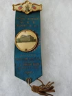 New Listing1902 WASHINGTON DC PENSION BUREAU RECEPTION TO GAR CIVIL WAR VETS REUNION RIBBON