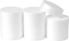3 Inch Foam Circles for Crafts 12 Pack 1 Inch Thick round Polystyrene Discs for