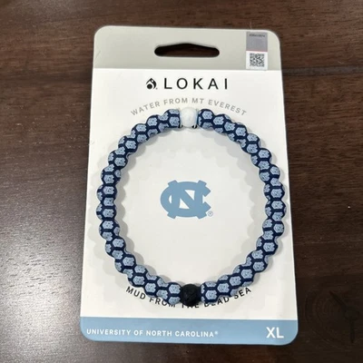X-Large UNIVERSITY Of North Carolina *LOKAI BRACELET Brand New - Image 1 of 4