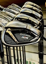 TAYLORMADE M4 IRONS GOLF CLUBS GAME IMPROVEMENT GOLF CLUBS REGULAR FLEX 24 HOUR 
