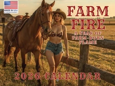 Sexy Farm Girl Calendar 2026