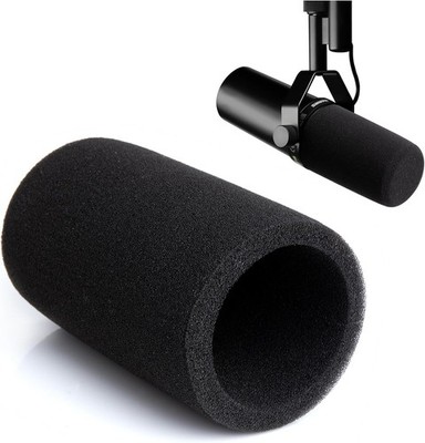 Schaumstoff Pop Filter Windschutz für Shure dynamische Mikrofone - reduziert Plosive